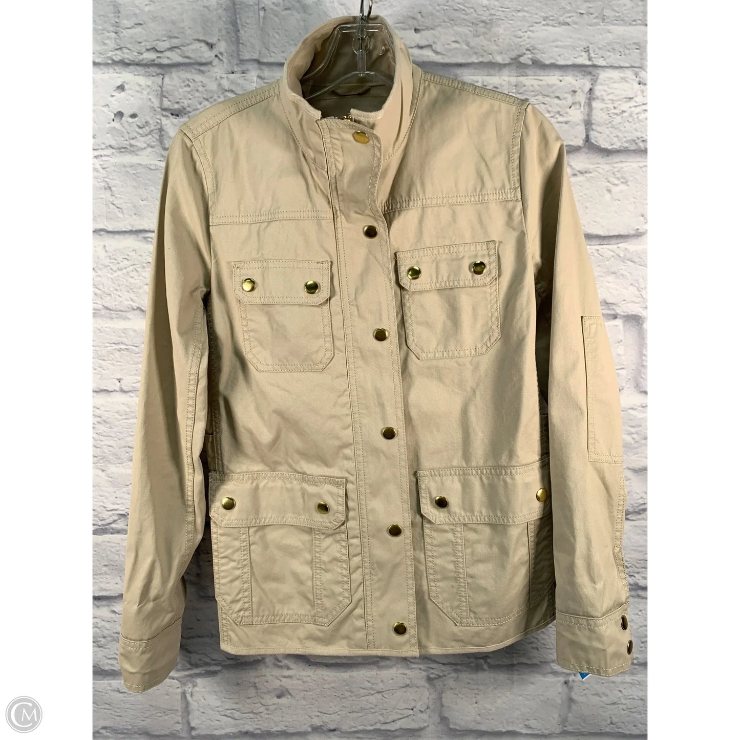 Jacket Utility By J. Crew In Tan, Size: Xs