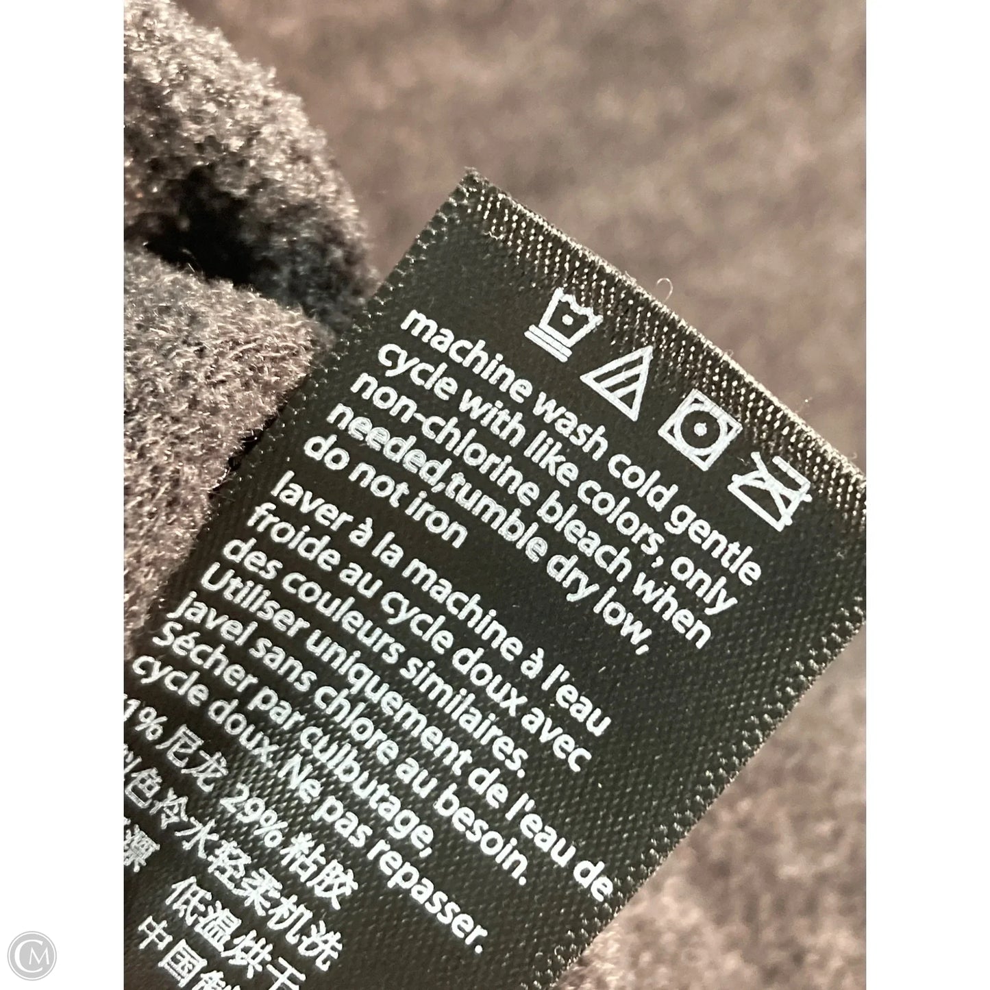 Sweatshirt Hoodie By Barefoot Dreams In Grey, Size: S