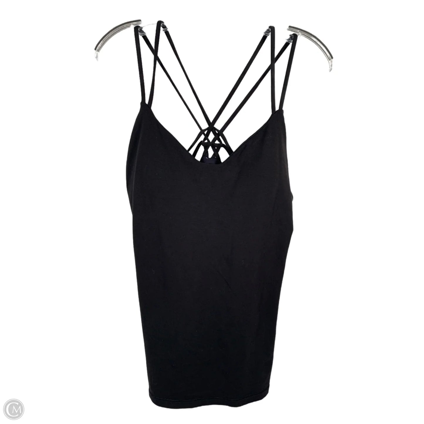 Athletic Tank Top By Lululemon In Black, Size: L