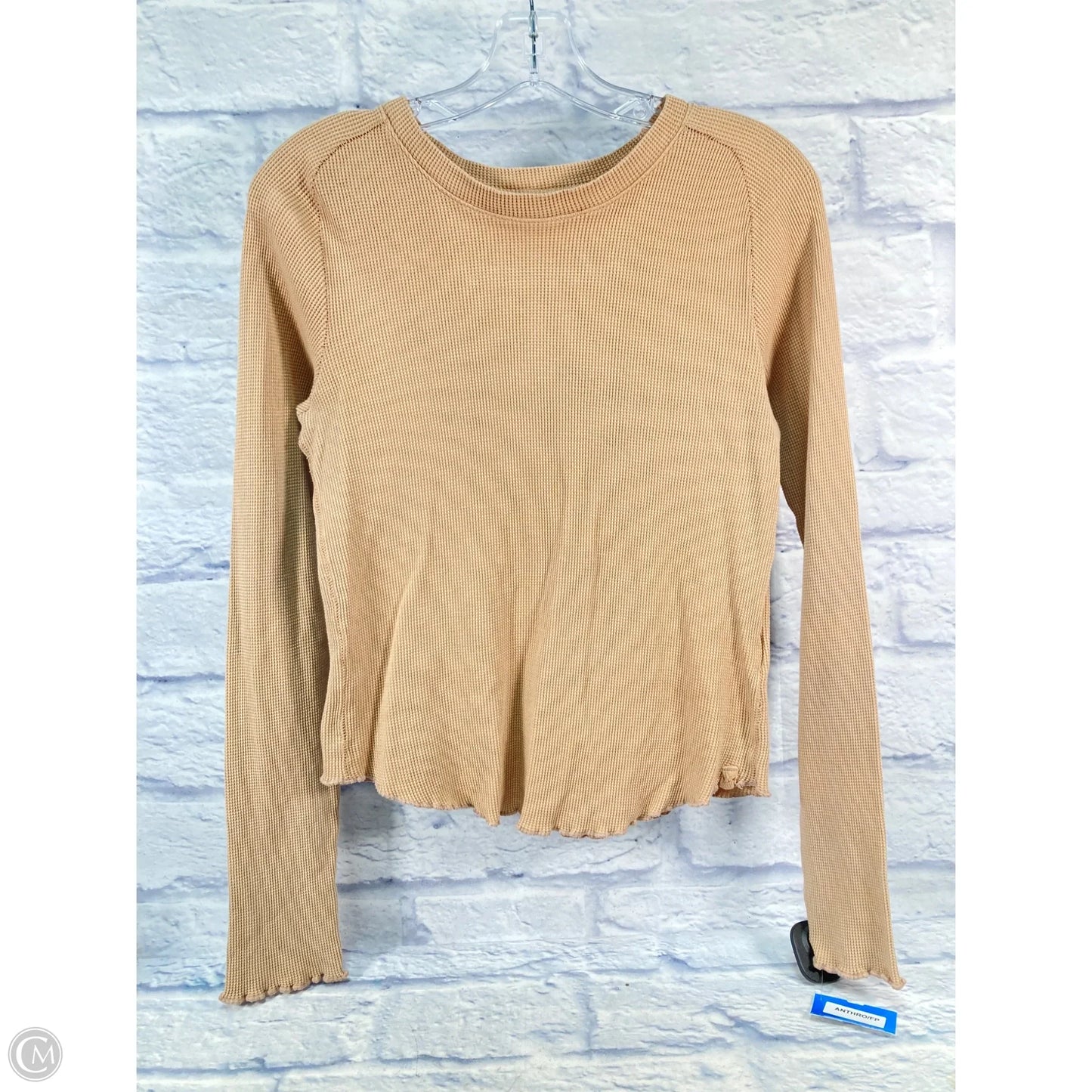 Top Long Sleeve By We The Free In Brown, Size: M