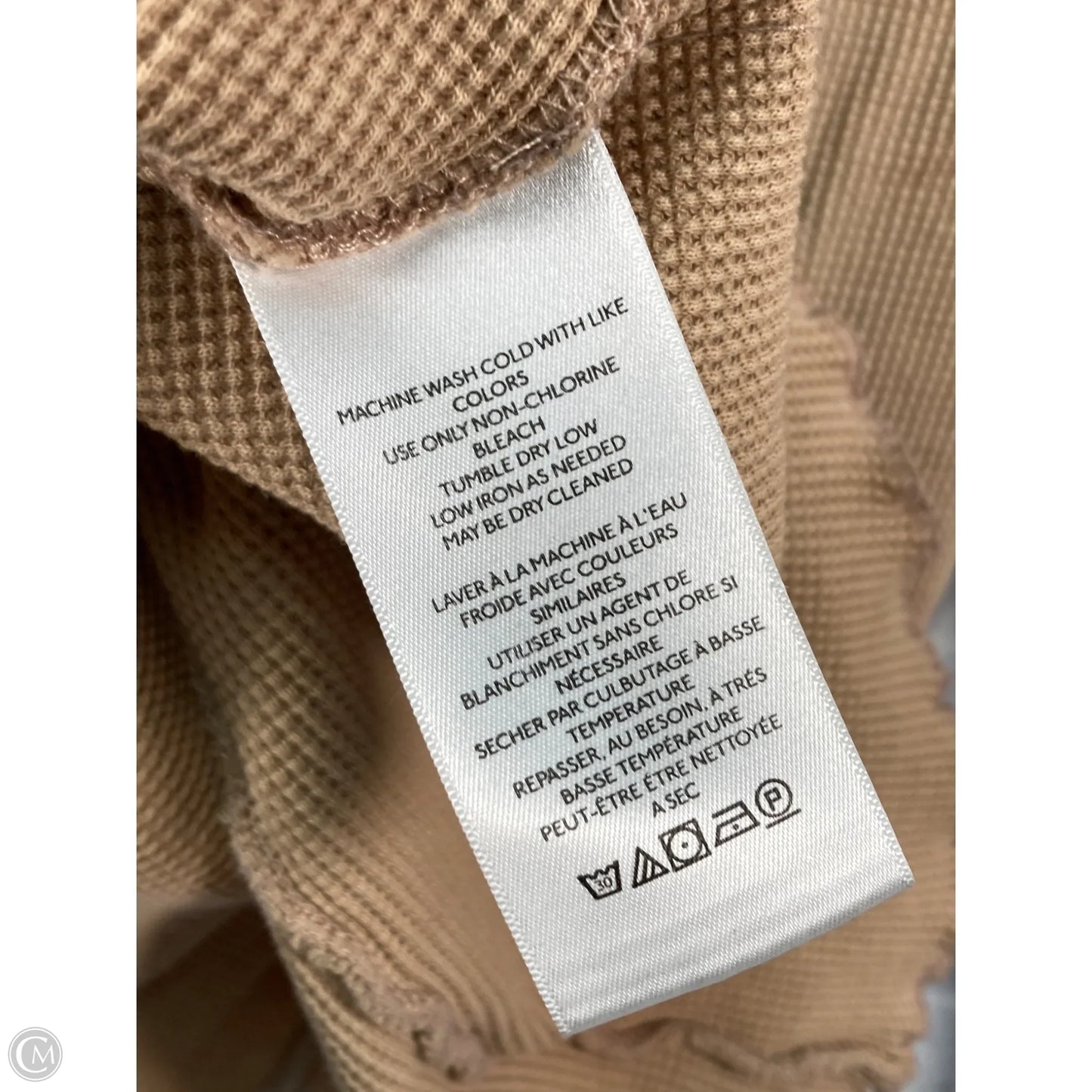 Top Long Sleeve By We The Free In Brown, Size: M