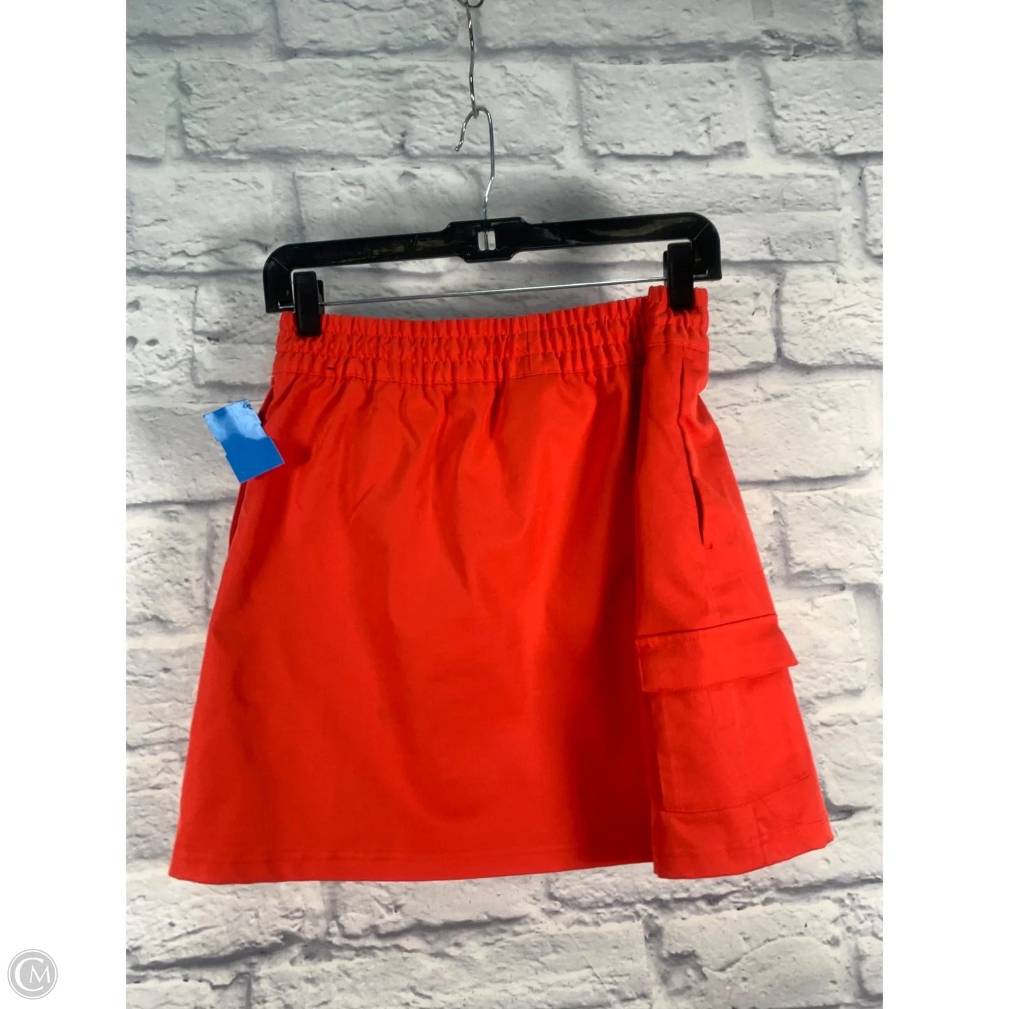 Athletic Skirt By Nike In Orange, Size: M
