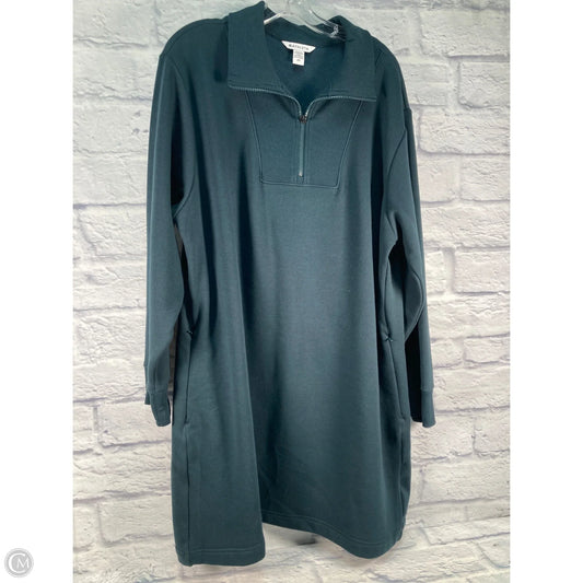 Athletic Dress By Athleta In Green, Size: 2x