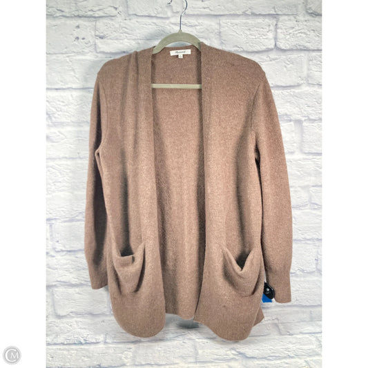 Sweater Cardigan By Madewell In Brown, Size: S