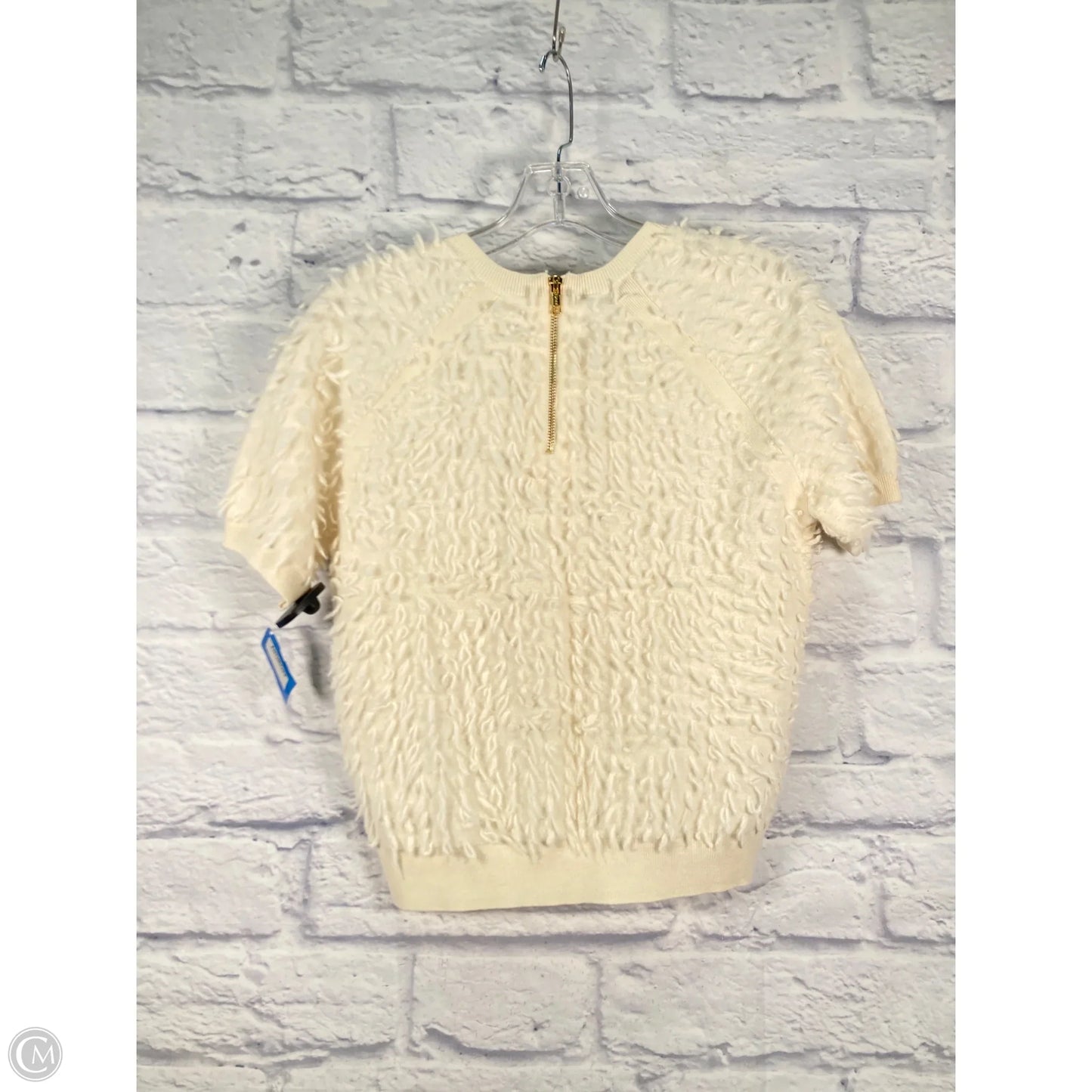 Top Short Sleeve By Maeve In Cream, Size: S