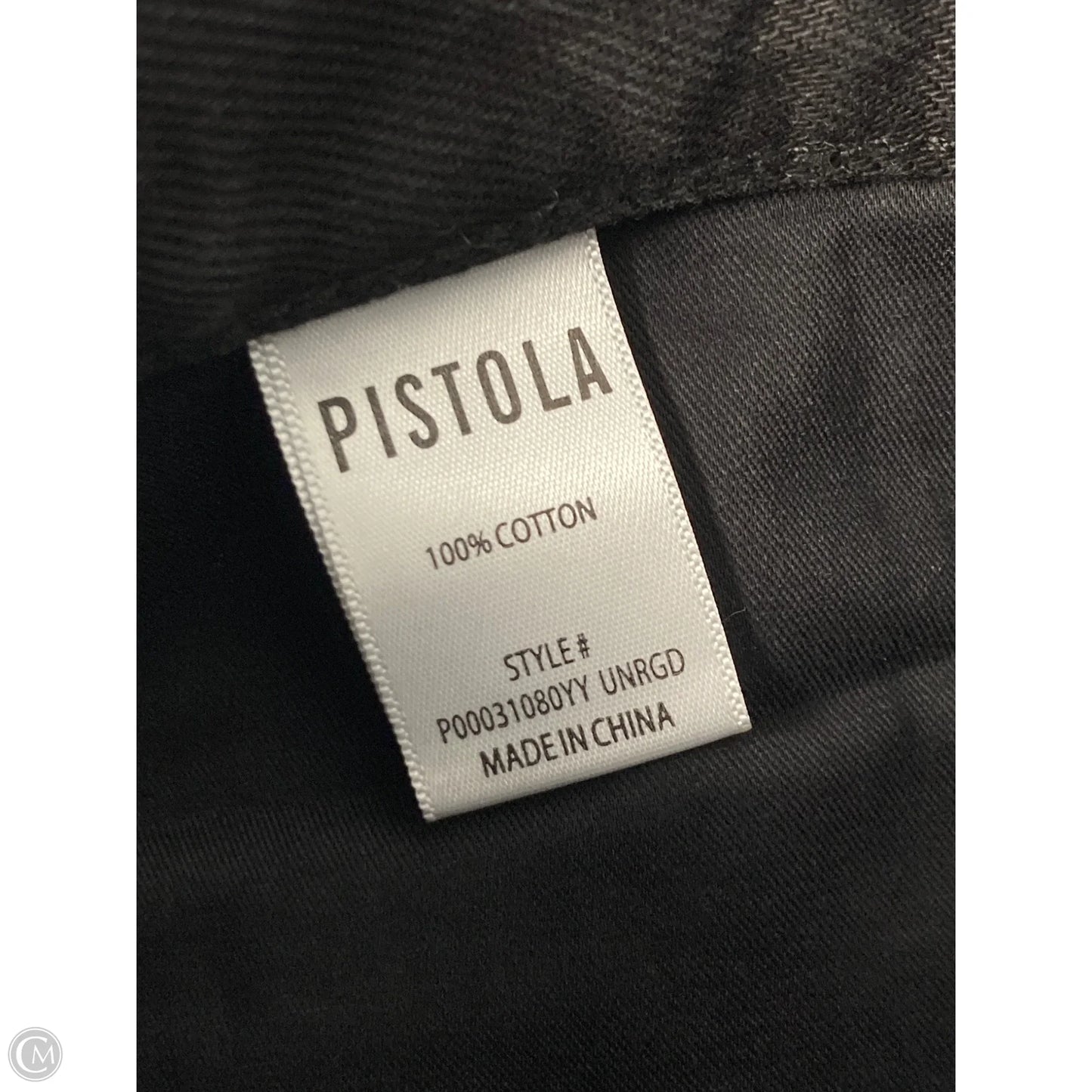 Skirt Midi By Pistola In Black Denim, Size: 6
