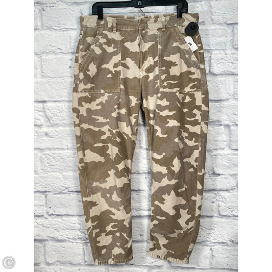 Pants Cargo & Utility By Citizens Of Humanity In Camouflage Print, Size: 14