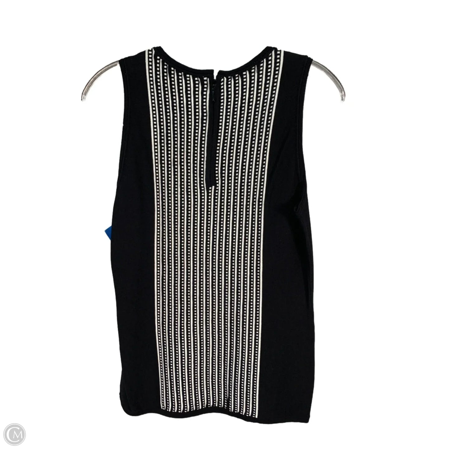 Top Sleeveless By White House Black Market In Black & White, Size: Xs
