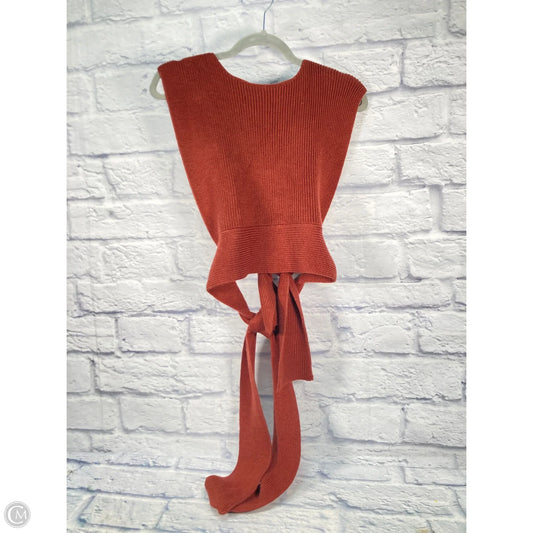 Top Sleeveless By Free People In Brown, Size: L