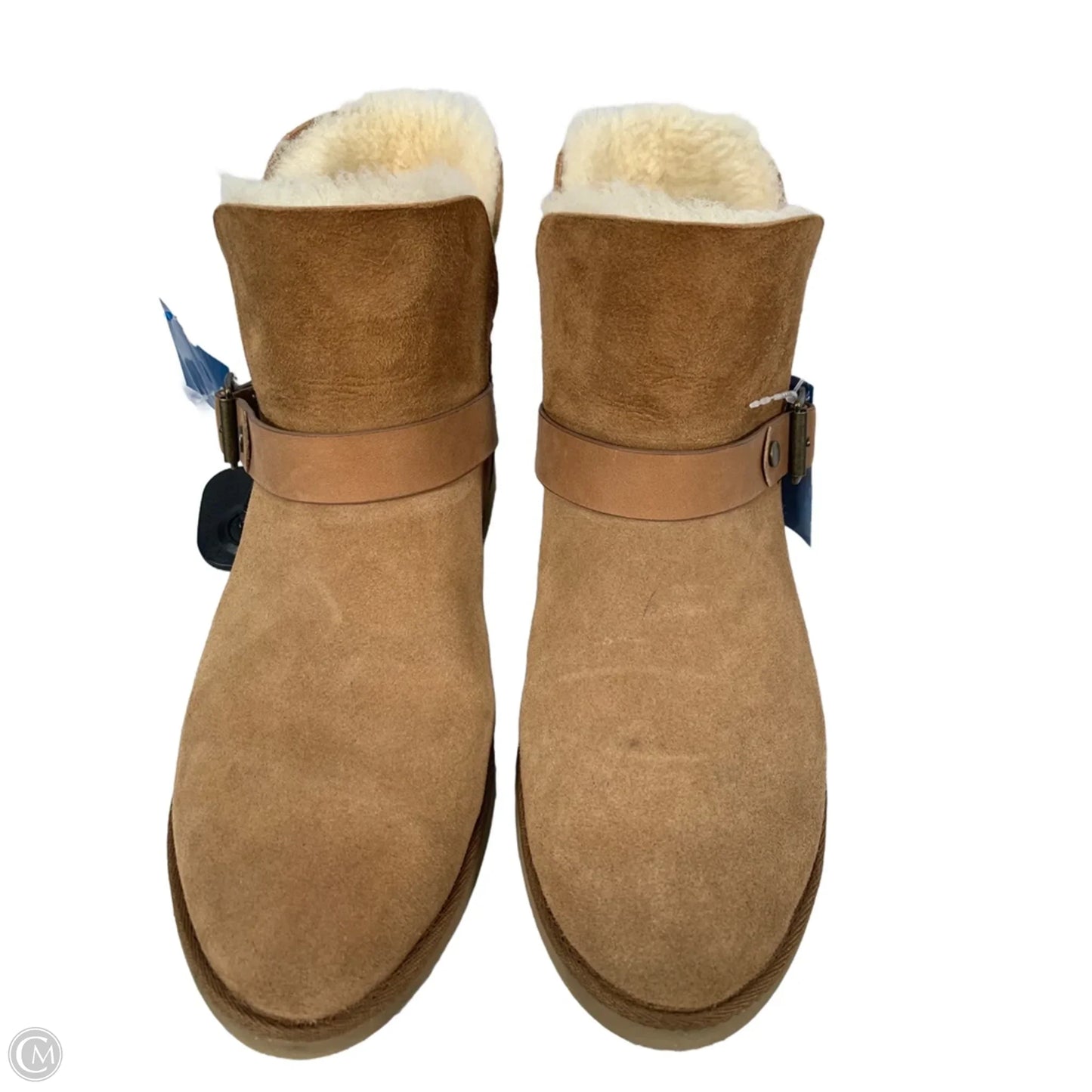 Boots Designer By Ugg In Brown, Size: 7