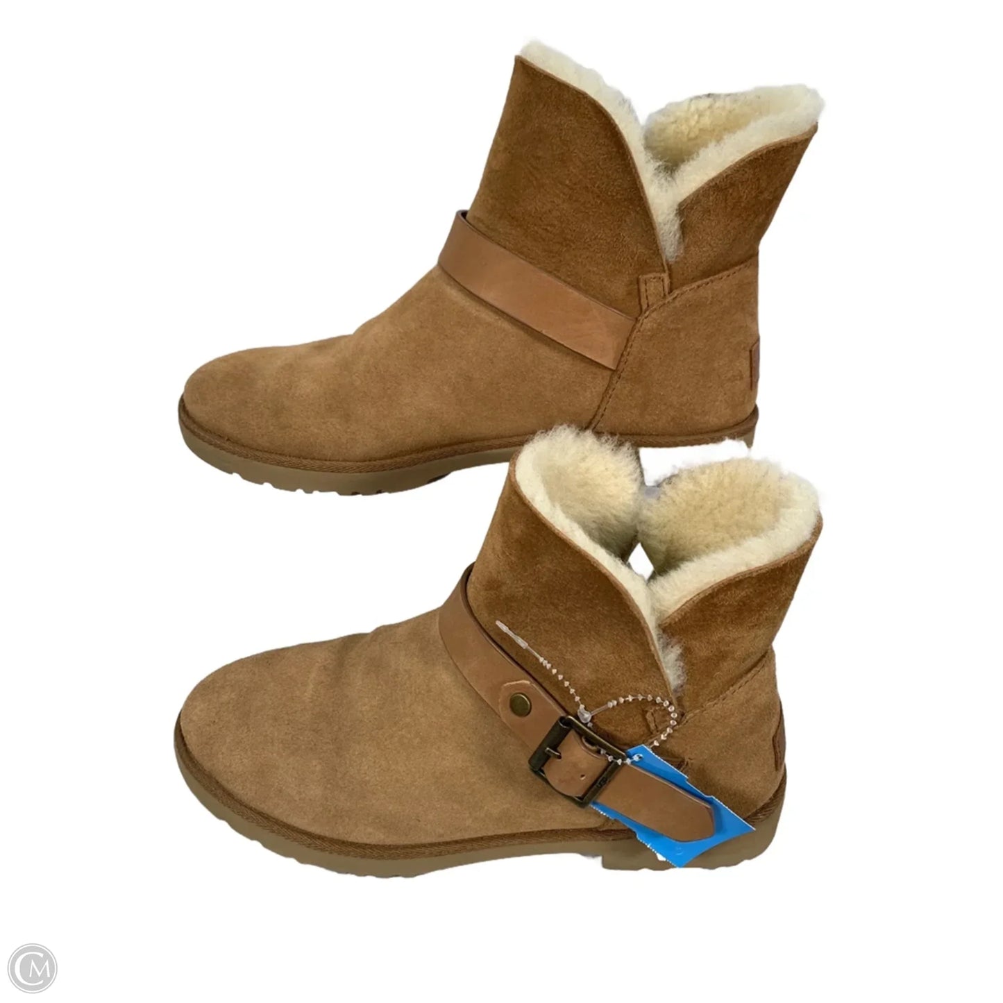 Boots Designer By Ugg In Brown, Size: 7