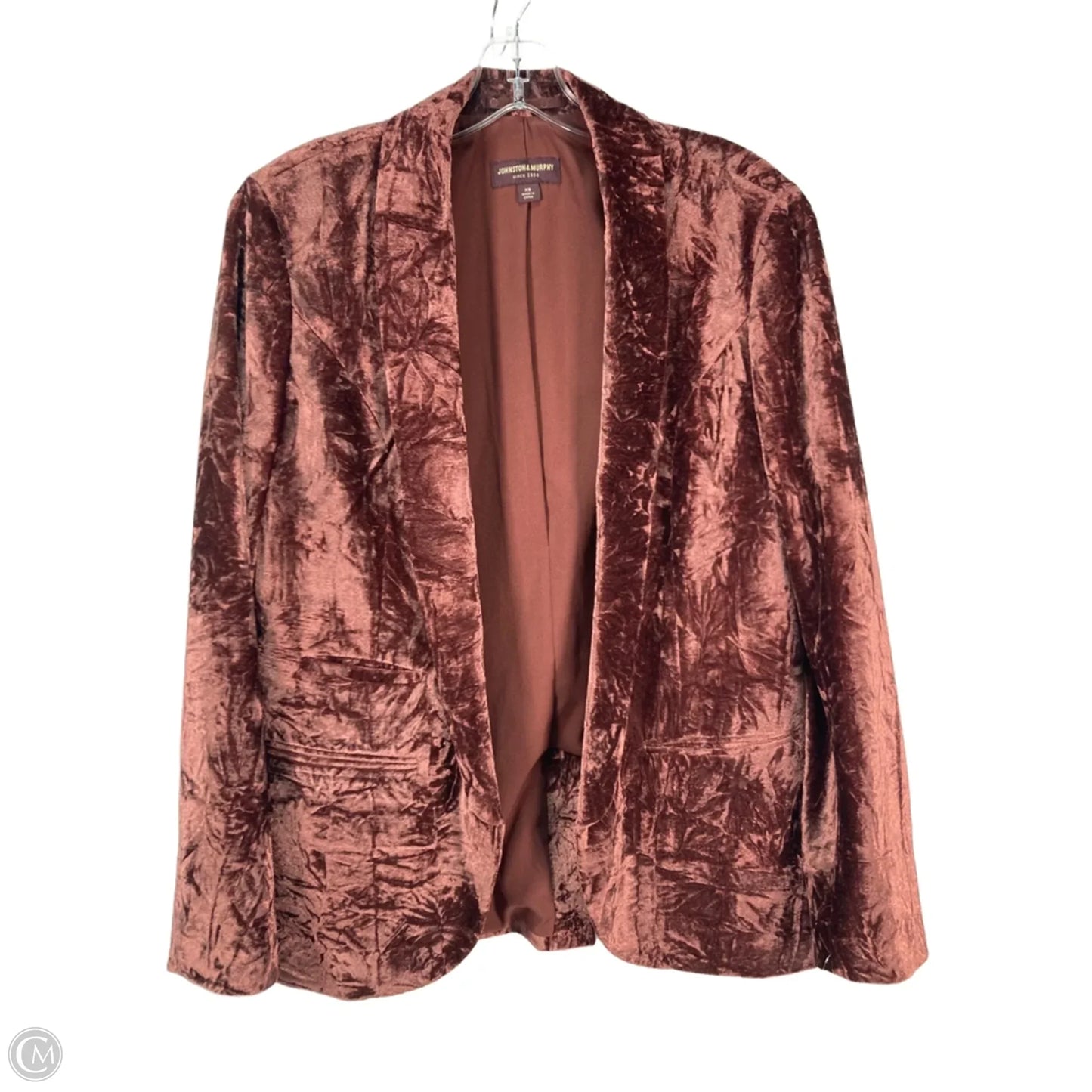 Blazer By Johnston & Murphy In Maroon, Size: Xs