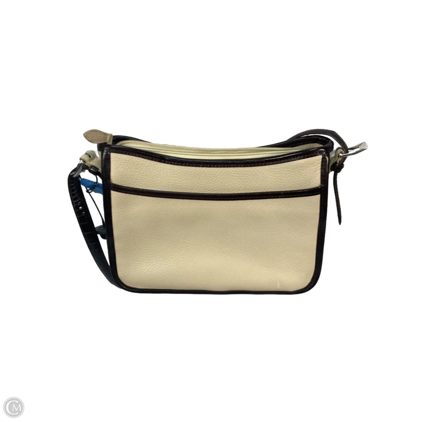 Handbag Leather By Brighton, Size: Medium