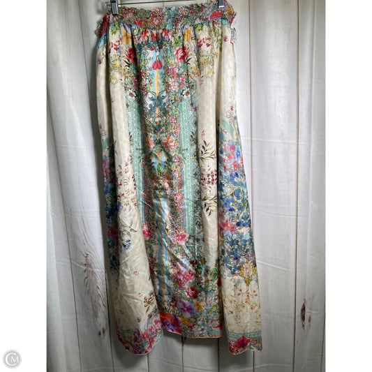 Skirt Maxi By Johnny Was In Floral Print, Size: 16