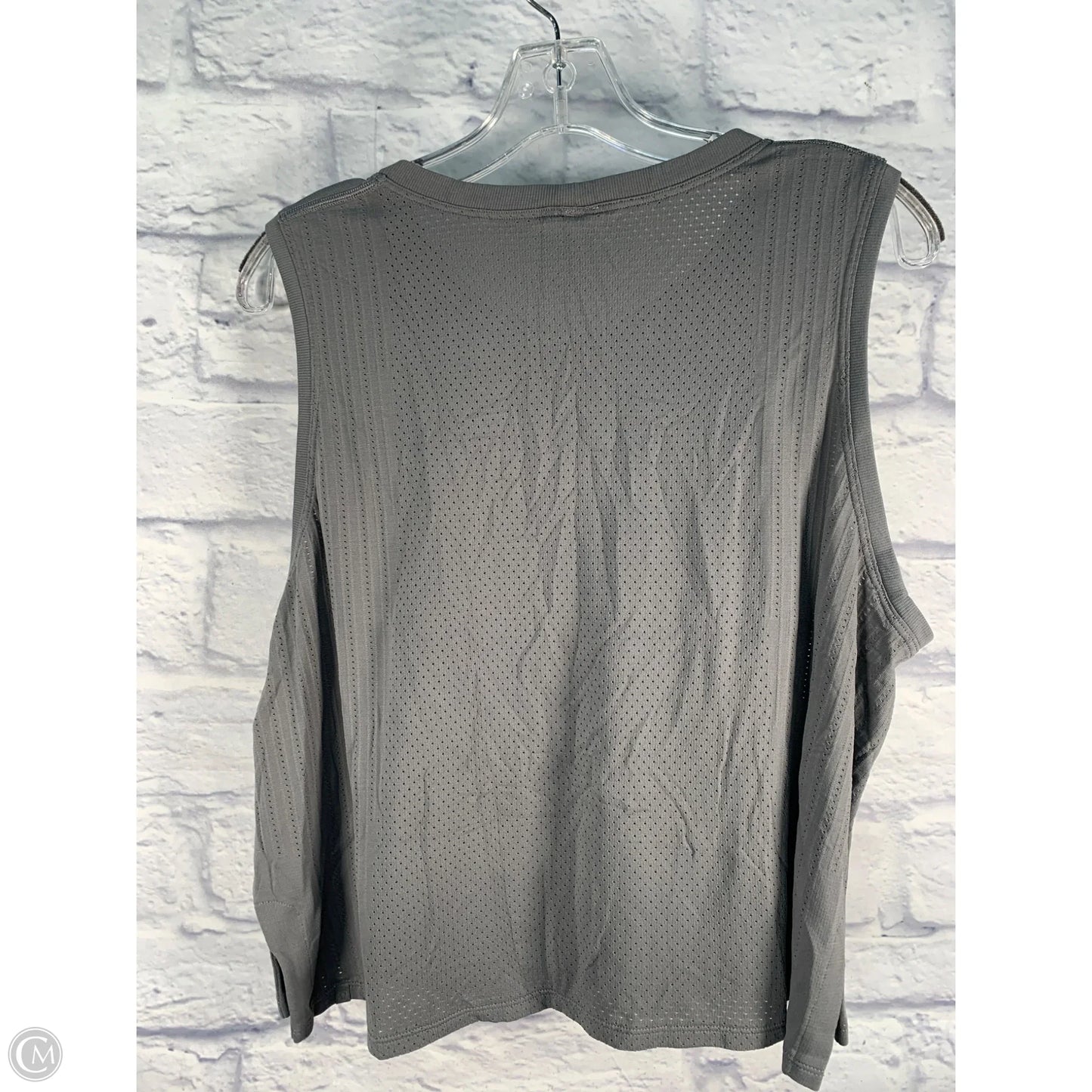 Athletic Tank Top By Lululemon In Grey, Size: L