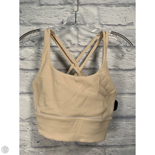 Athletic Bra By Lululemon In Tan, Size: M