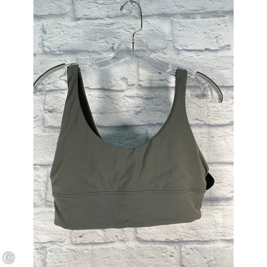Athletic Bra By Lululemon In Green, Size: L