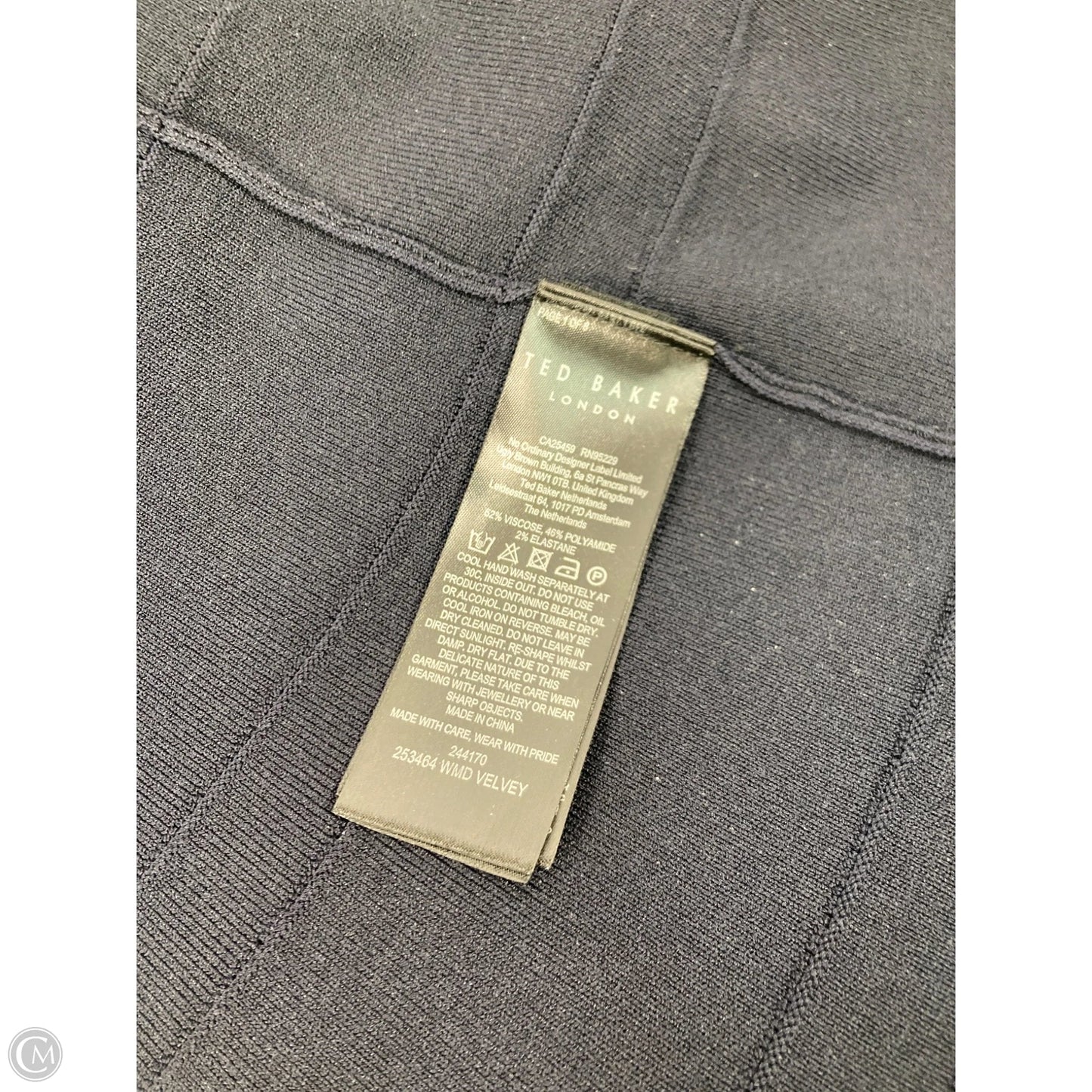 Dress Party Short By Ted Baker In Blue, Size: L