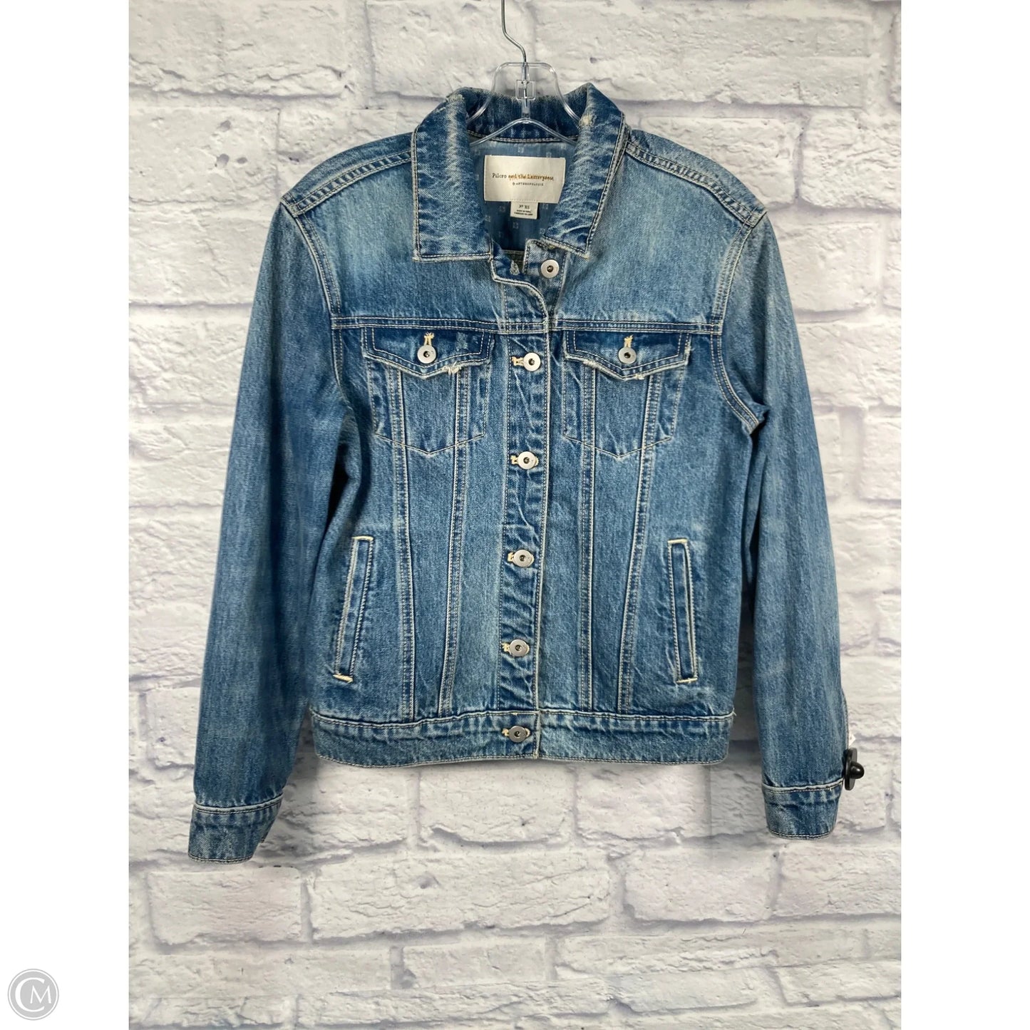 Jacket Denim By Pilcro In Blue Denim, Size: Xs