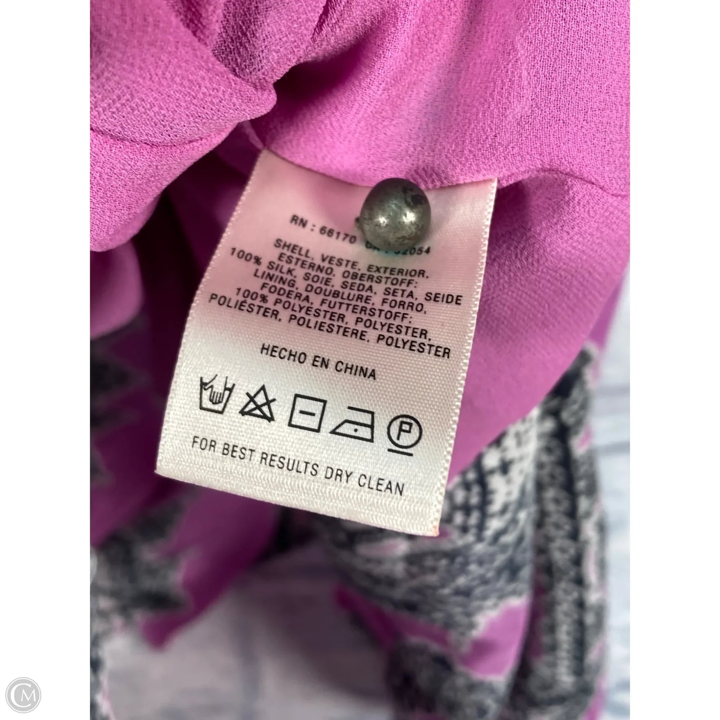 Dress Casual Maxi By Maeve In Black & Purple, Size: M
