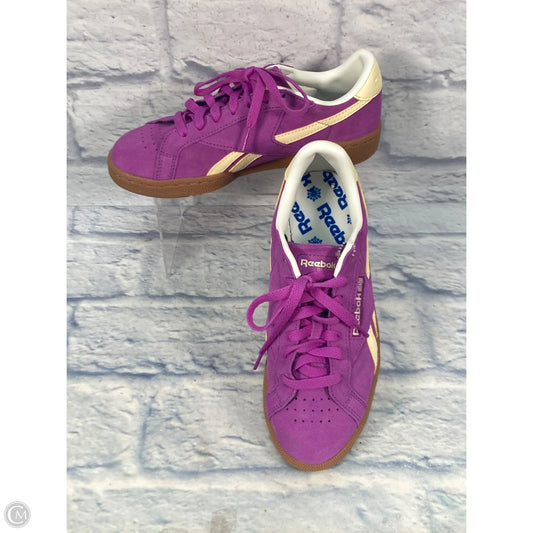 Shoes Sneakers By Reebok In Purple, Size: 7