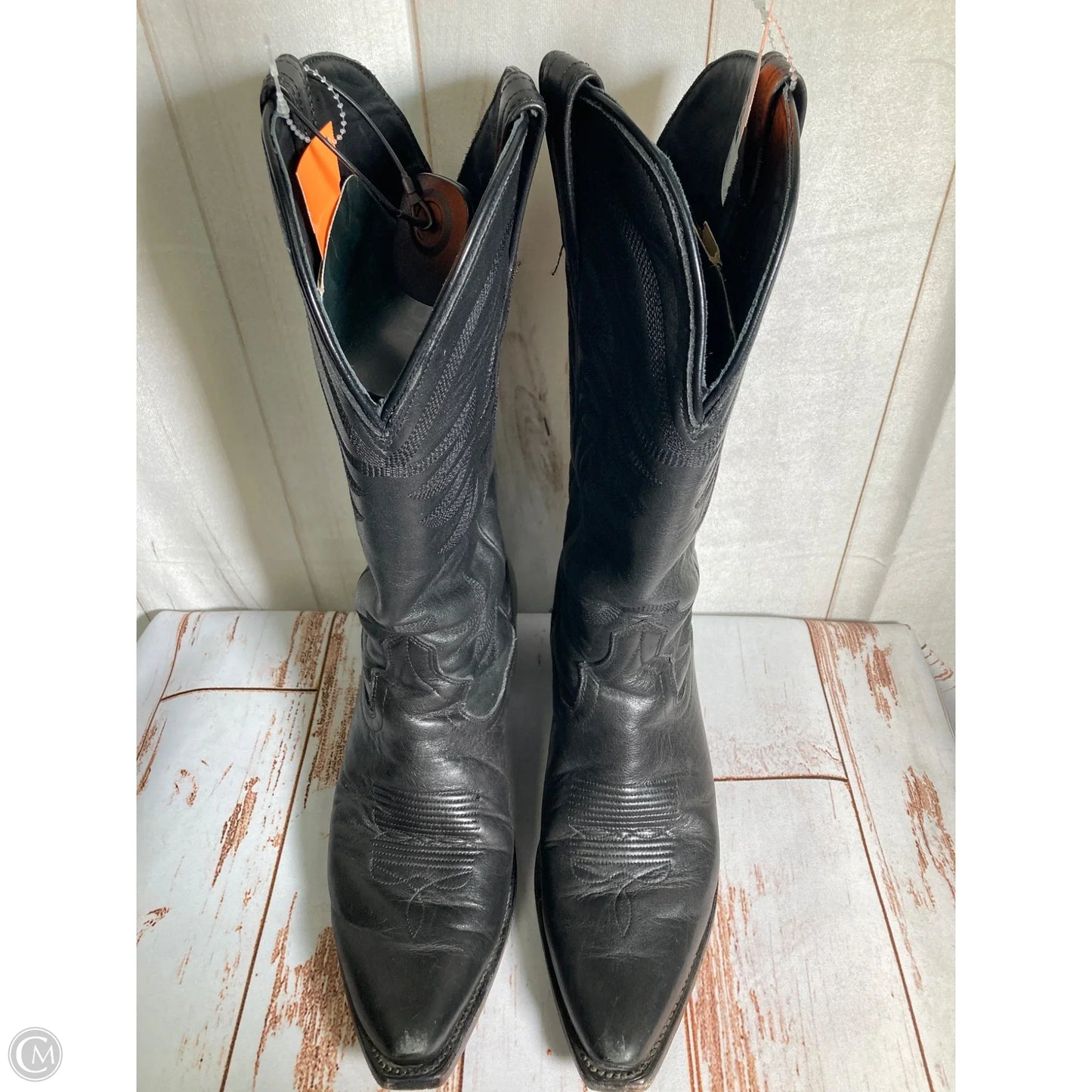 Boots Western By Clothes Mentor In Black, Size: 11