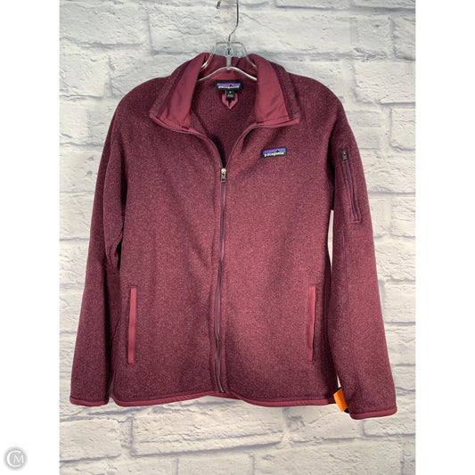 Athletic Jacket By Patagonia In Purple, Size: M