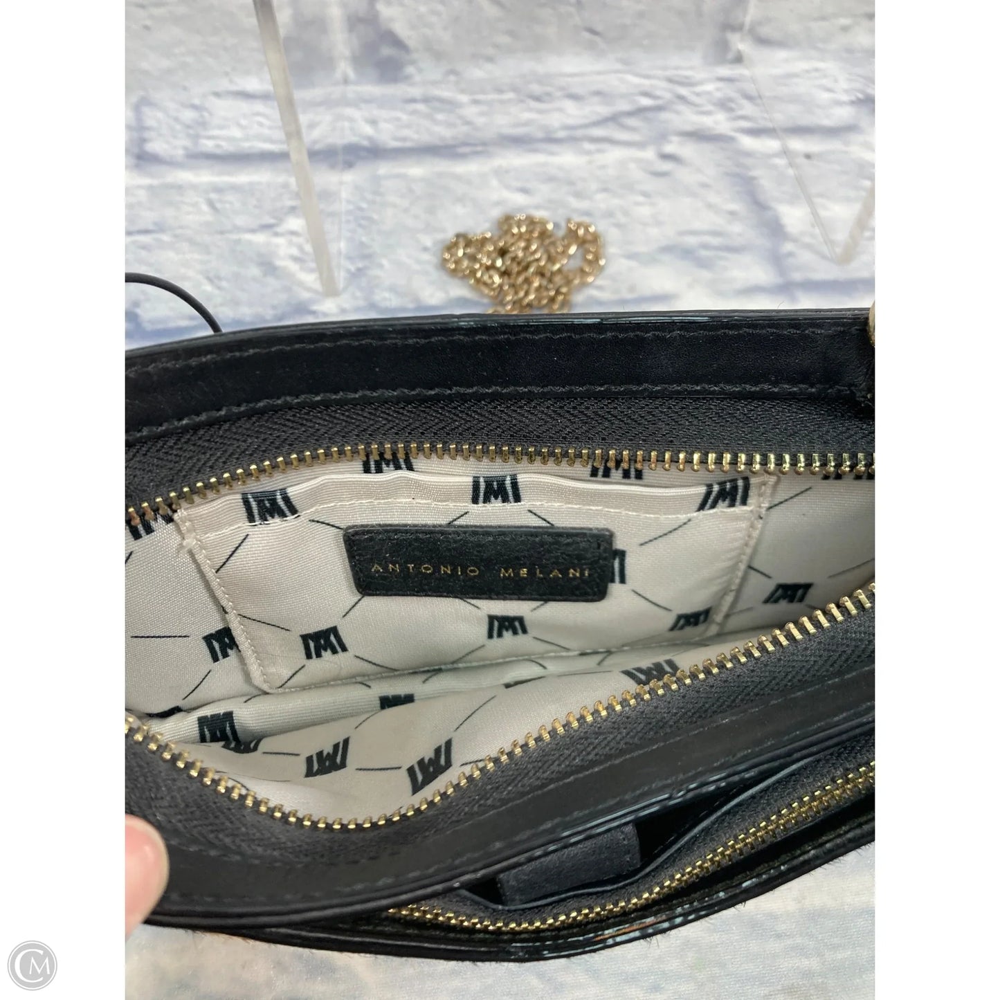 Crossbody Leather By Antonio Melani, Size: Small