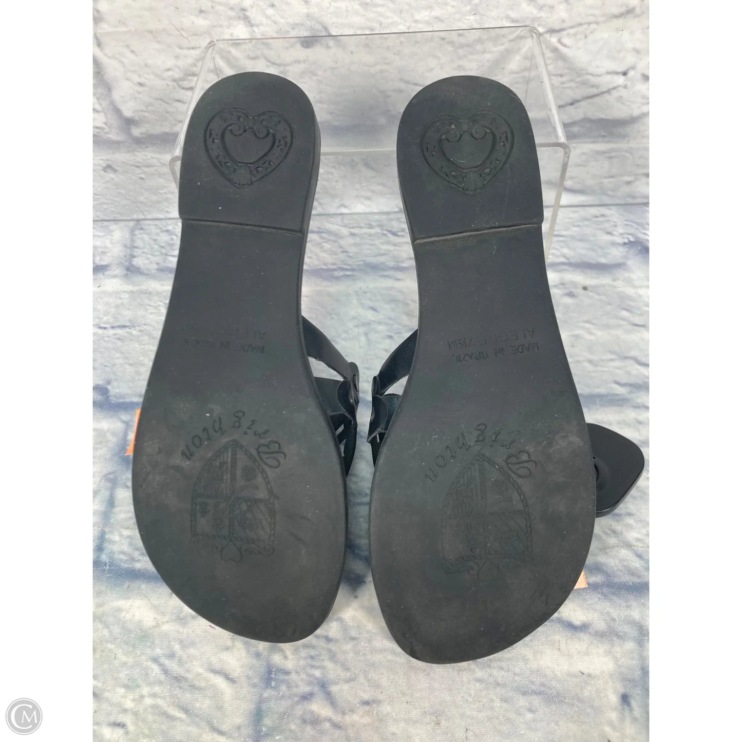 Sandals Flats By Brighton In Black, Size: 7.5