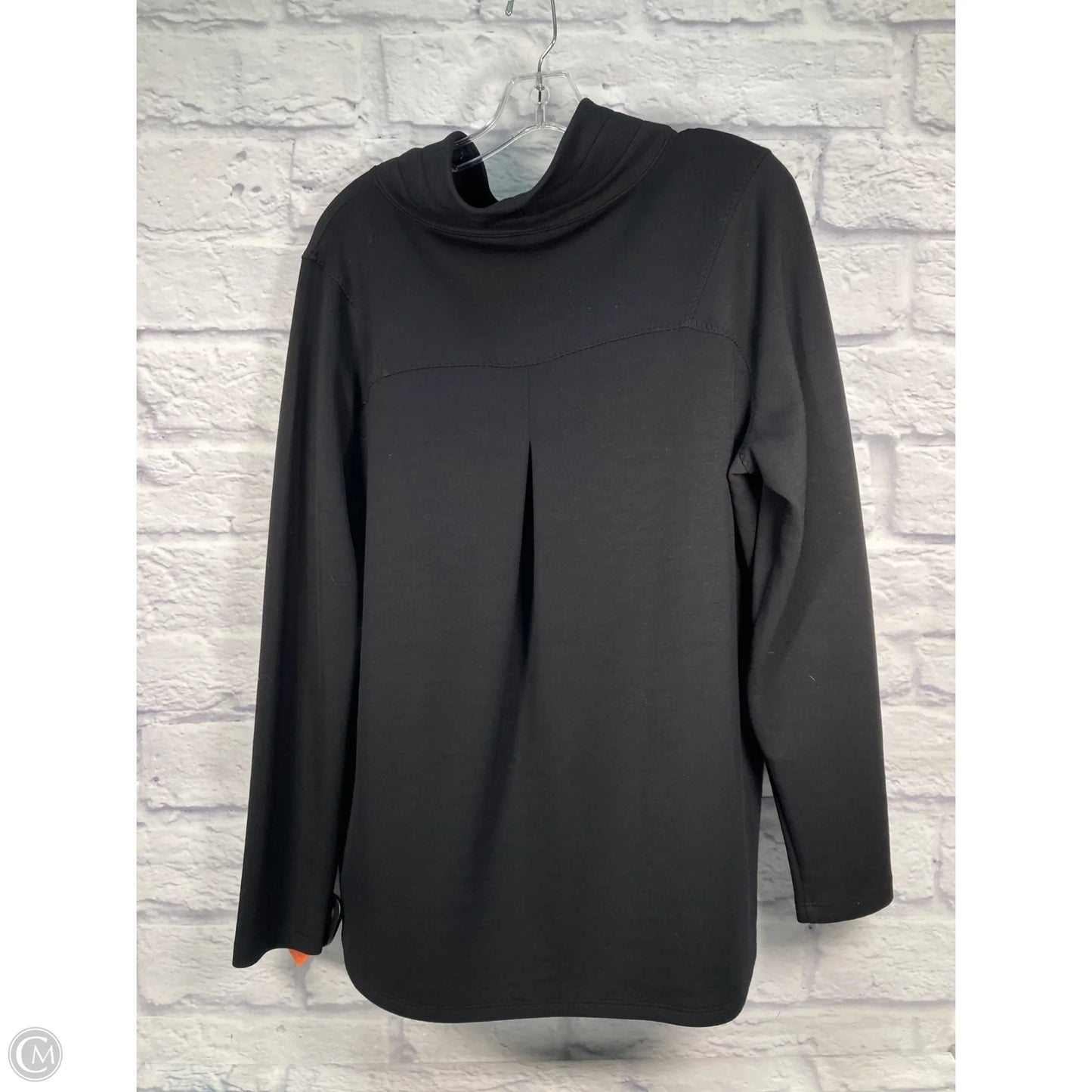Sweatshirt Collar By Spanx In Black, Size: L