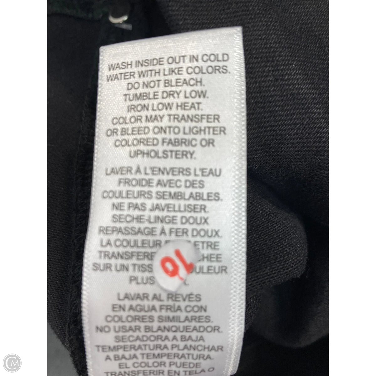Jeans Flared By Frame In Black Denim, Size: 10