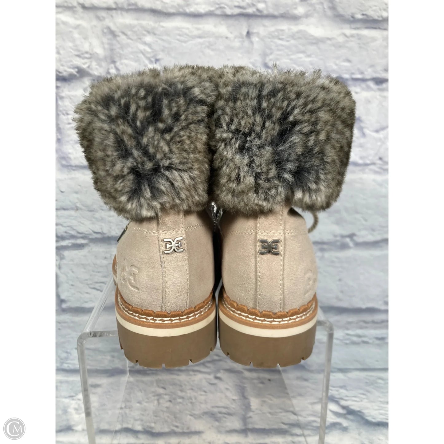 Boots Hiking By Sam Edelman In Tan, Size: 7.5