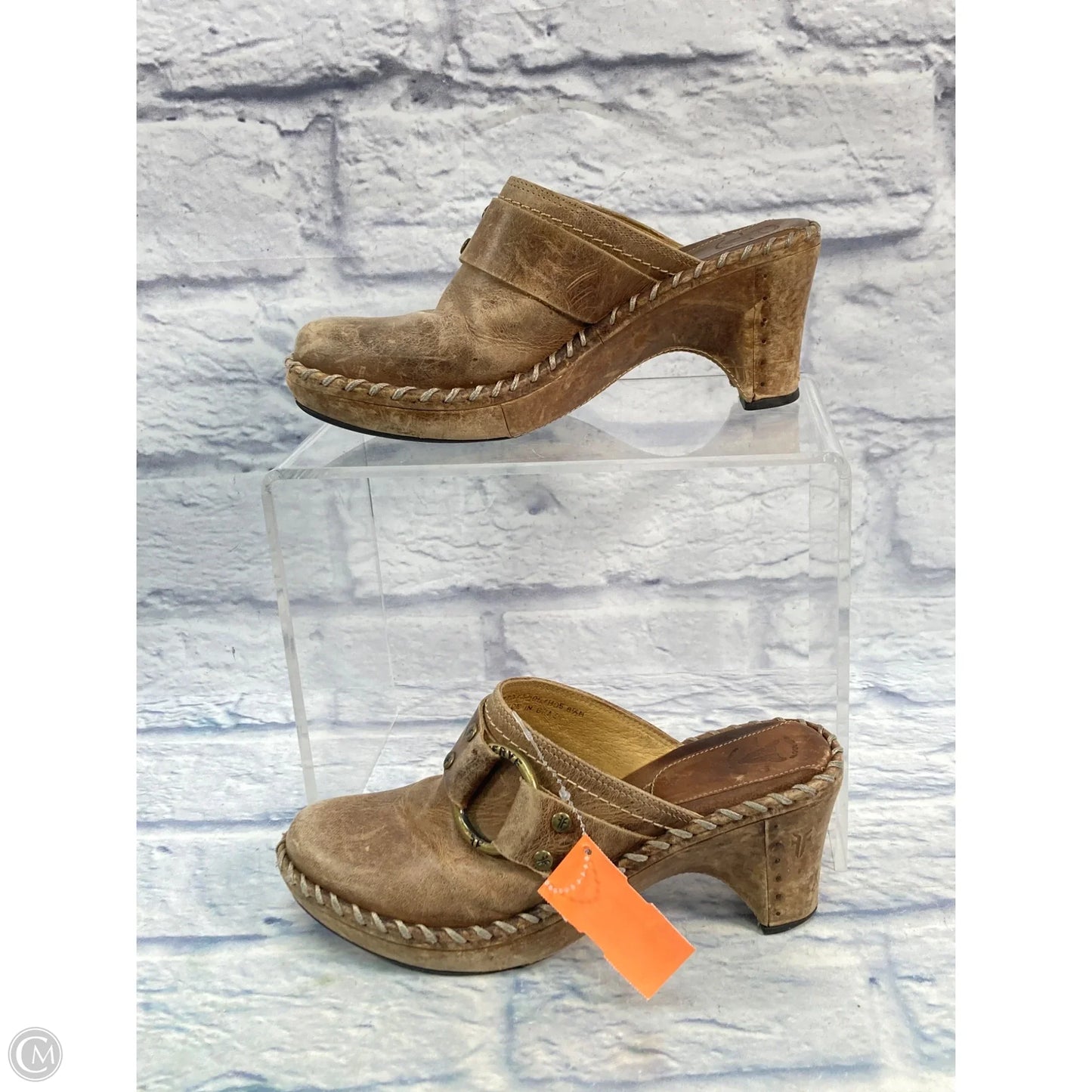 Boots Designer By Frye In Brown, Size: 8.5