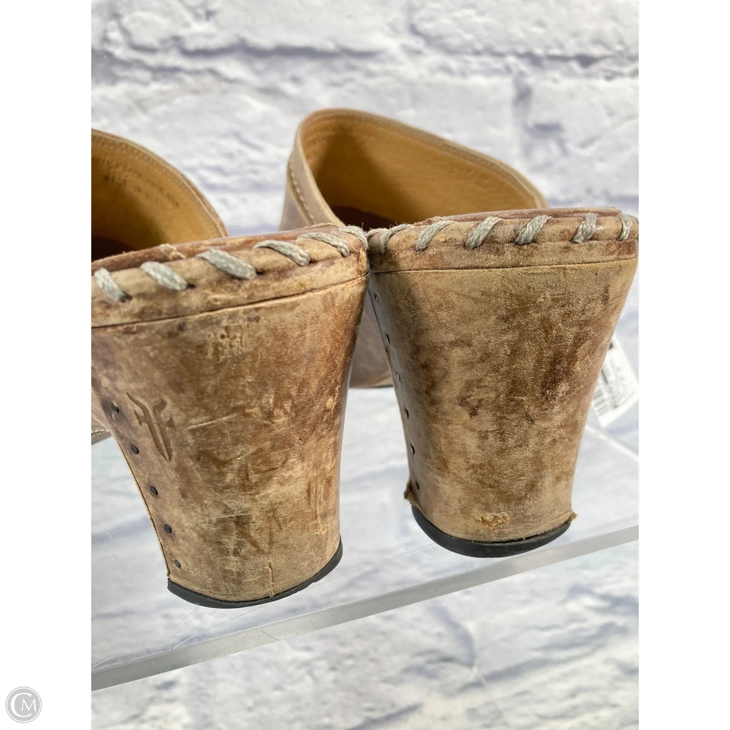 Boots Designer By Frye In Brown, Size: 8.5