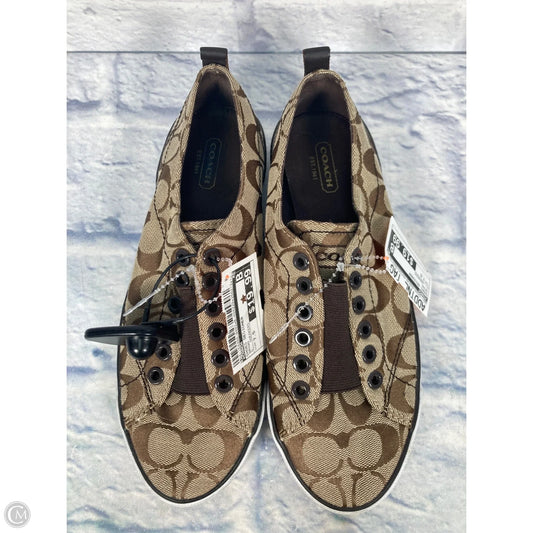 Shoes Designer By Coach In Brown, Size: 7.5