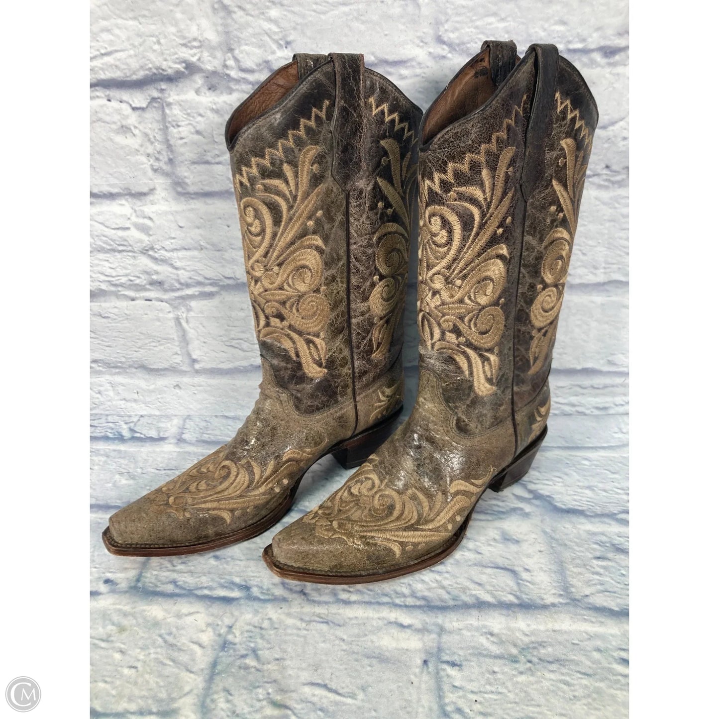 Boots Western By Corral In Brown, Size: 10