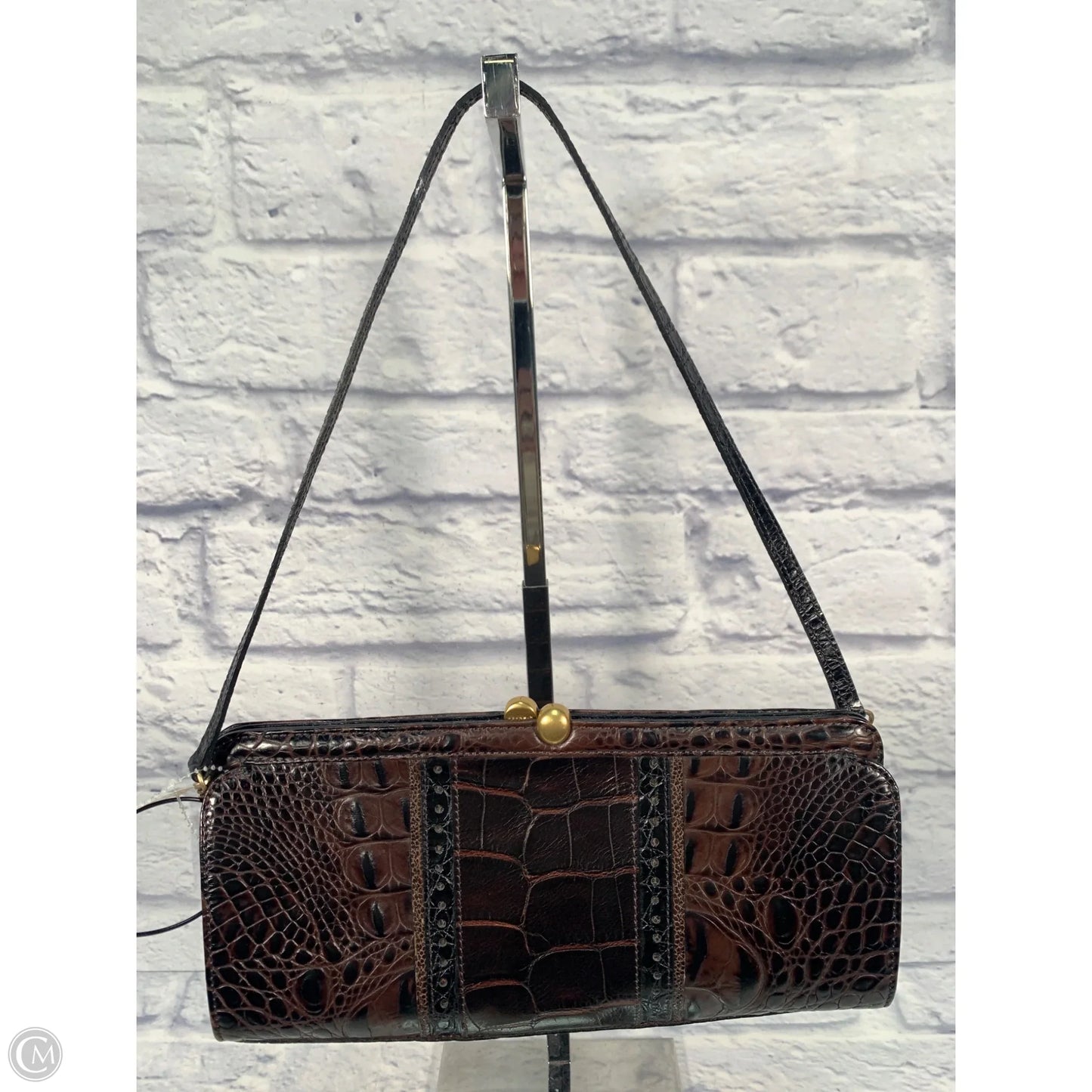 Handbag Designer By Brahmin, Size: Small