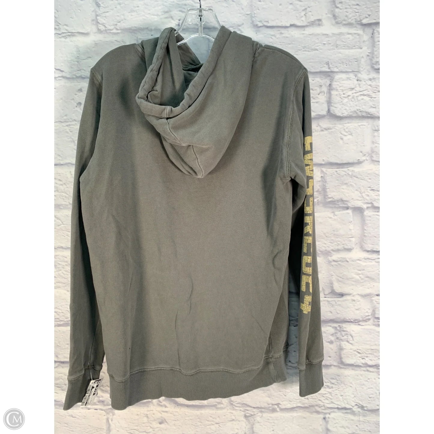 Sweatshirt Hoodie By Clothes Mentor In Grey, Size: S