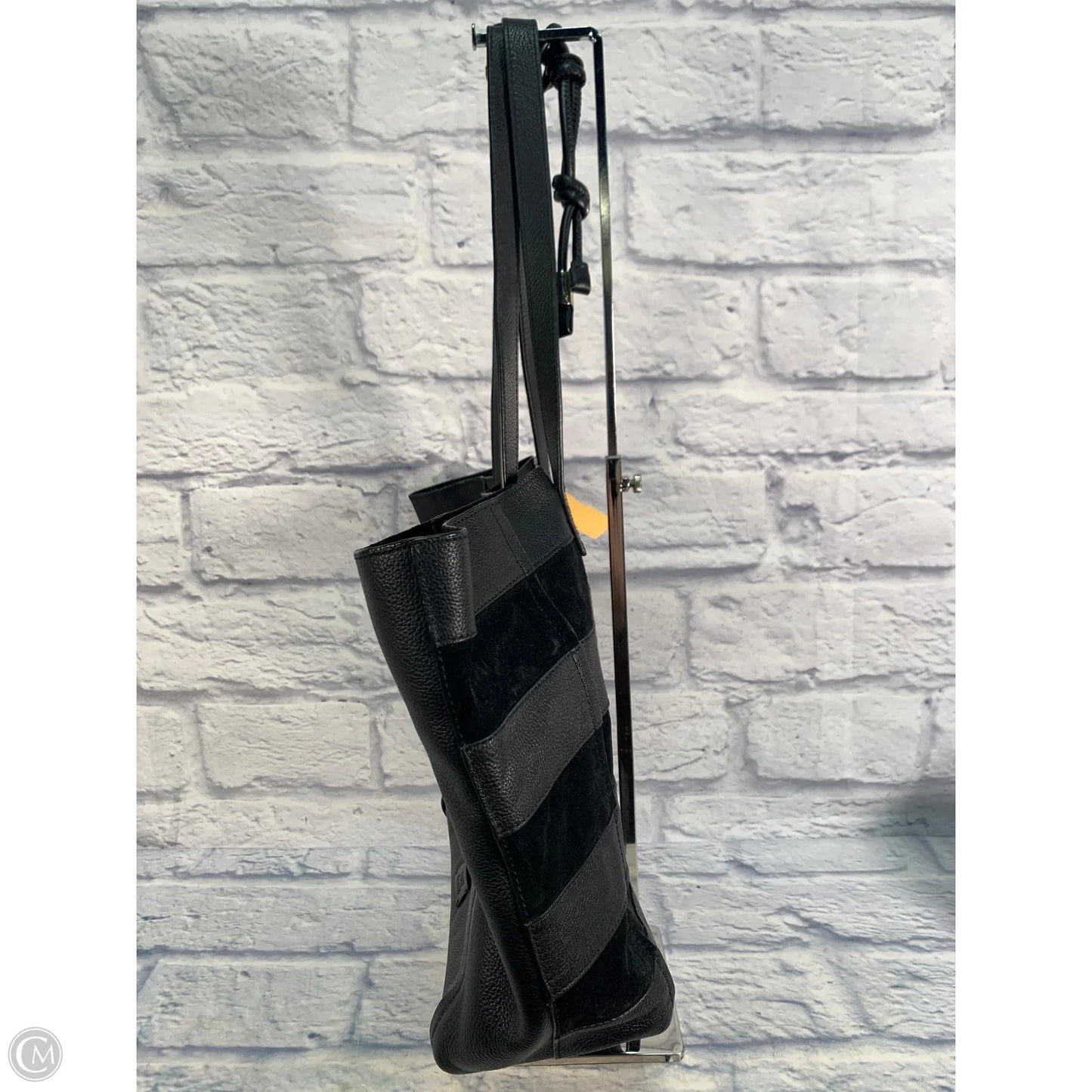 Handbag Leather By Vince Camuto, Size: Large