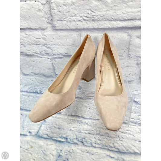 Shoes Heels Block By Marc Fisher In Cream, Size: 7.5