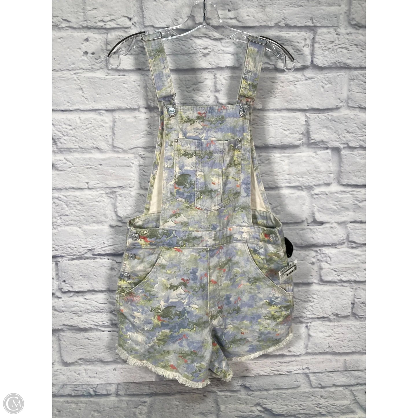 Overalls By Pilcro In Blue & Cream, Size: 6