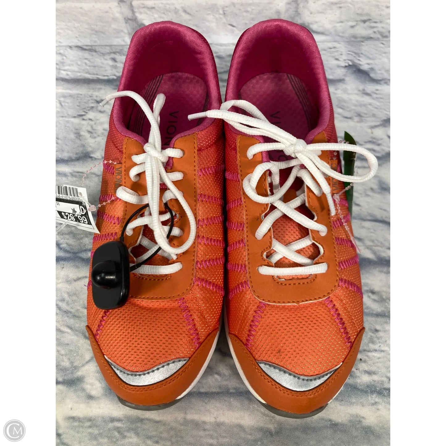 Shoes Athletic By Vionic In Orange & Pink, Size: 7.5