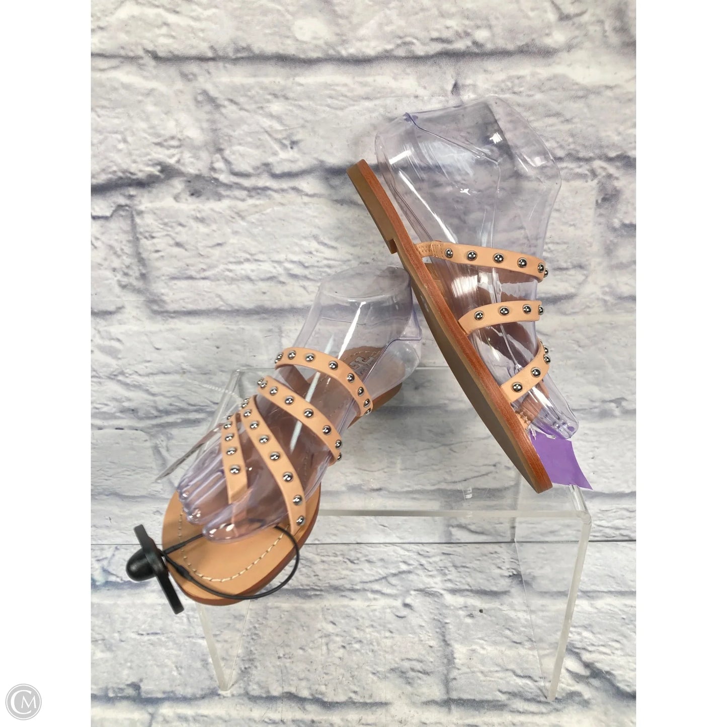 Sandals Designer By Tory Burch In Tan, Size: 5.5