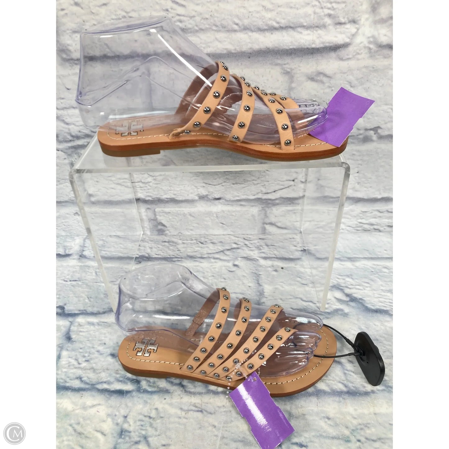 Sandals Designer By Tory Burch In Tan, Size: 5.5