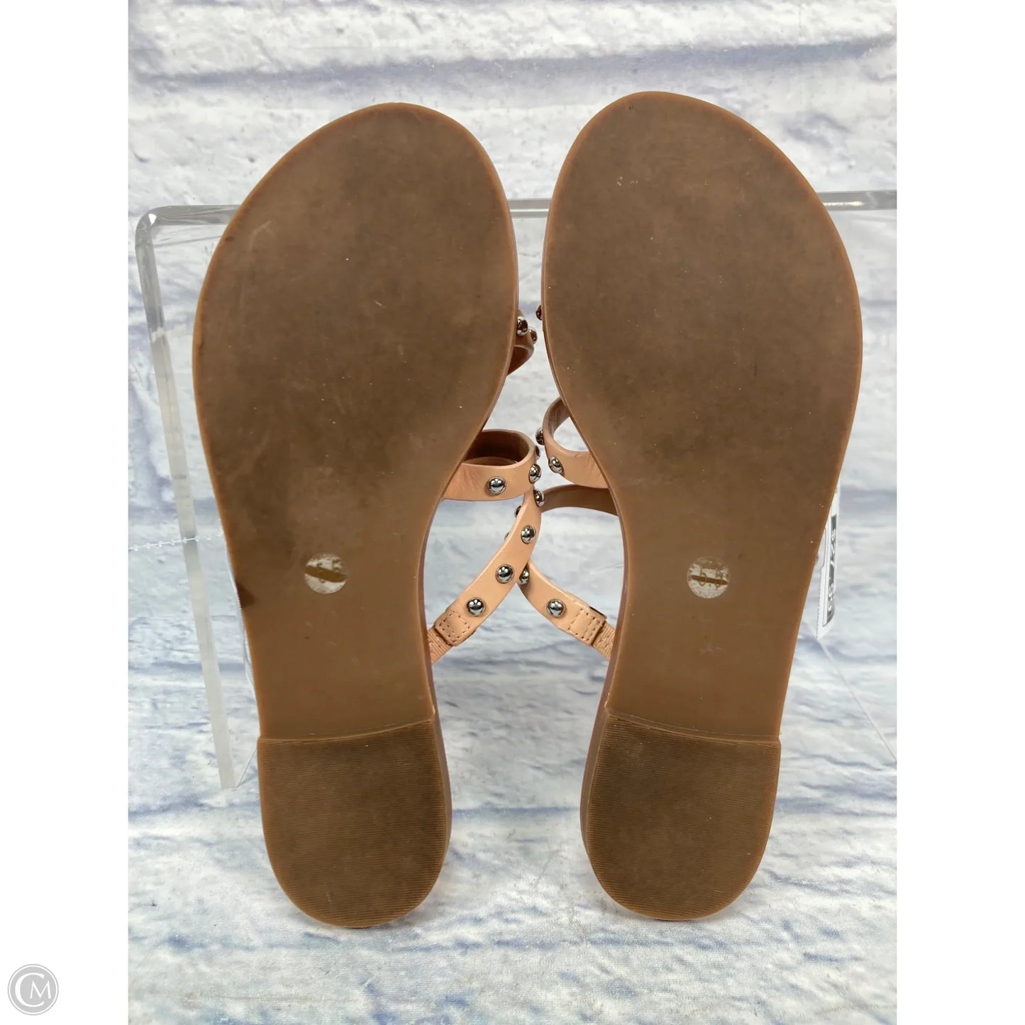 Sandals Designer By Tory Burch In Tan, Size: 5.5