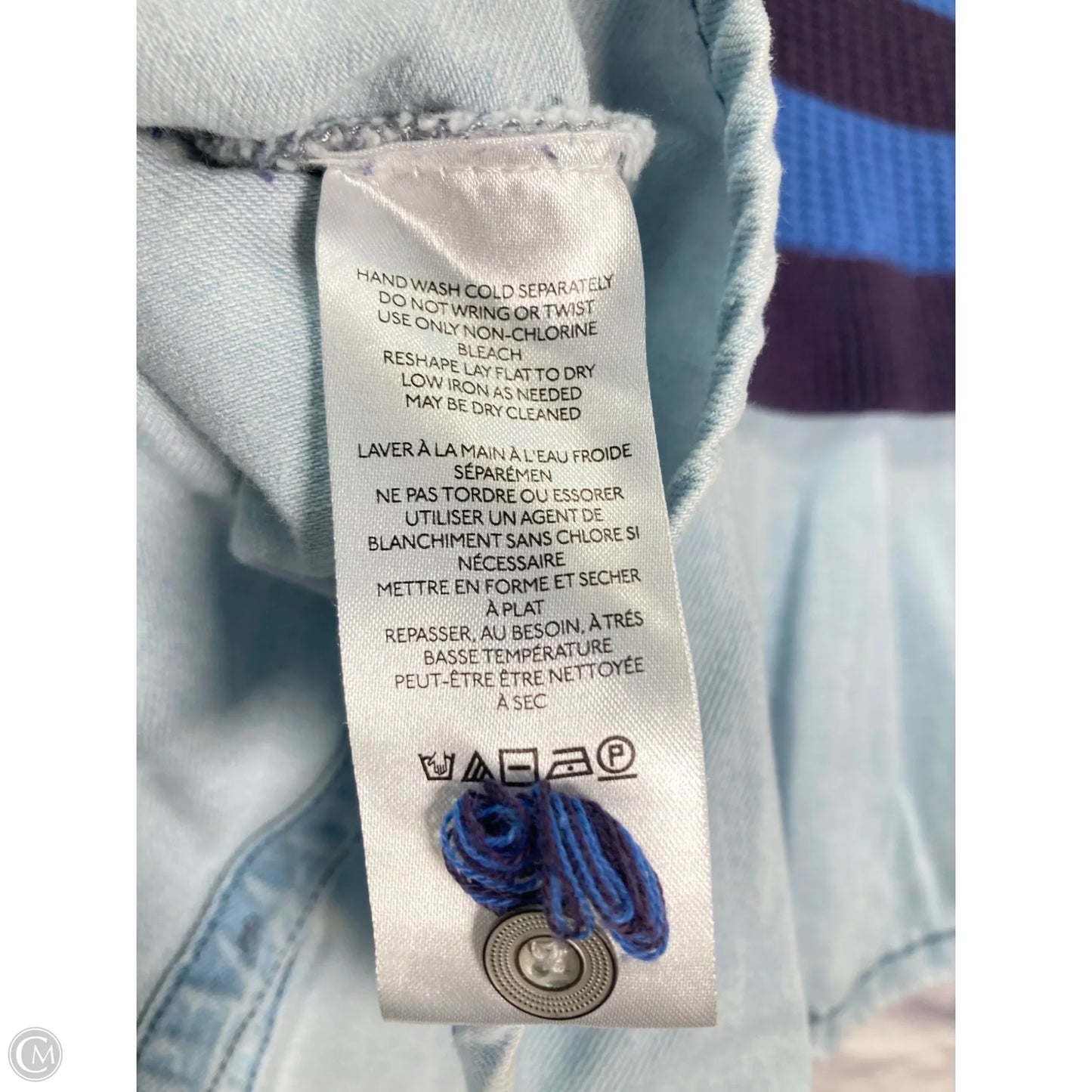Sweater By Pilcro In Blue, Size: Xs