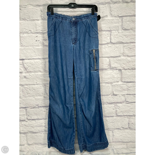 Jeans Wide Leg By Pilcro In Blue Denim, Size: 2