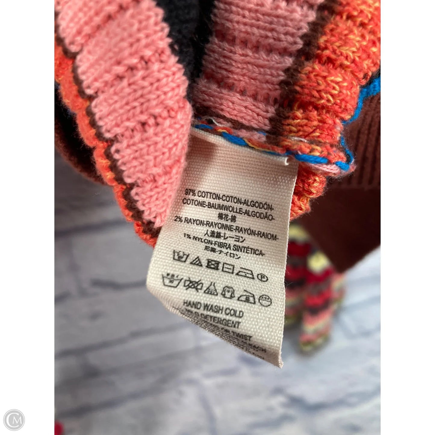 Sweater By Free People In Orange & Red, Size: S