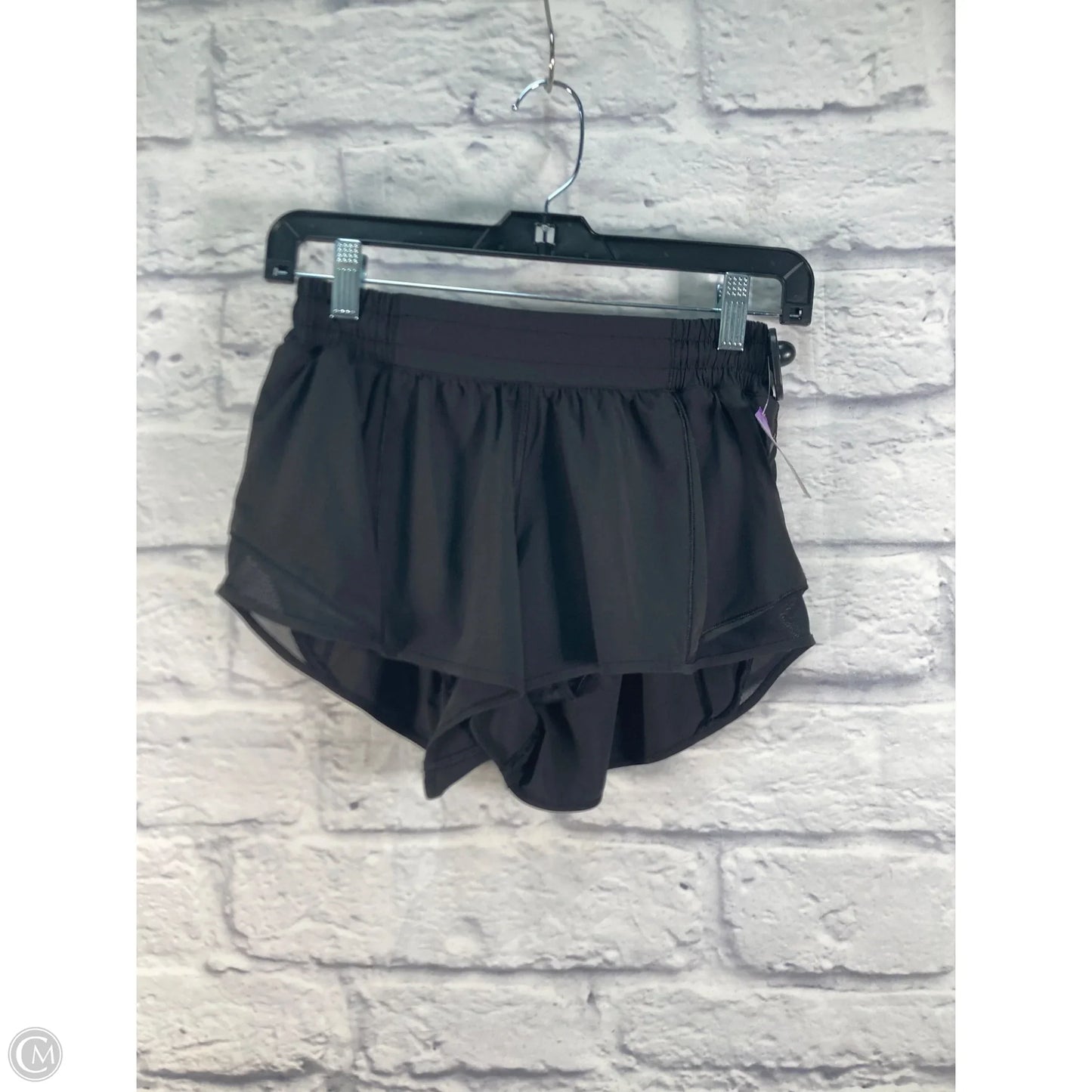 Athletic Shorts By Lululemon In Black, Size: 6