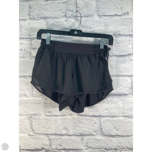 Athletic Shorts By Lululemon In Black, Size: 6